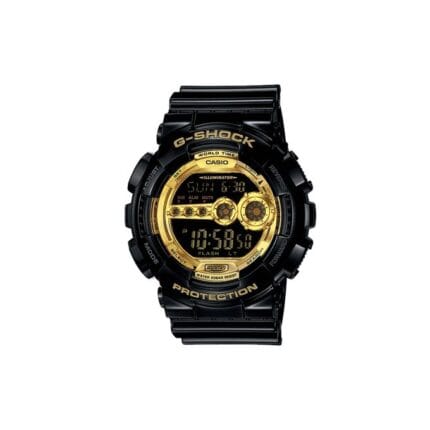 Casio G-shock For Men - 200 Meter Water Resistance  - كاسيو جي شوك رجالي - GD-100GB-1DR
