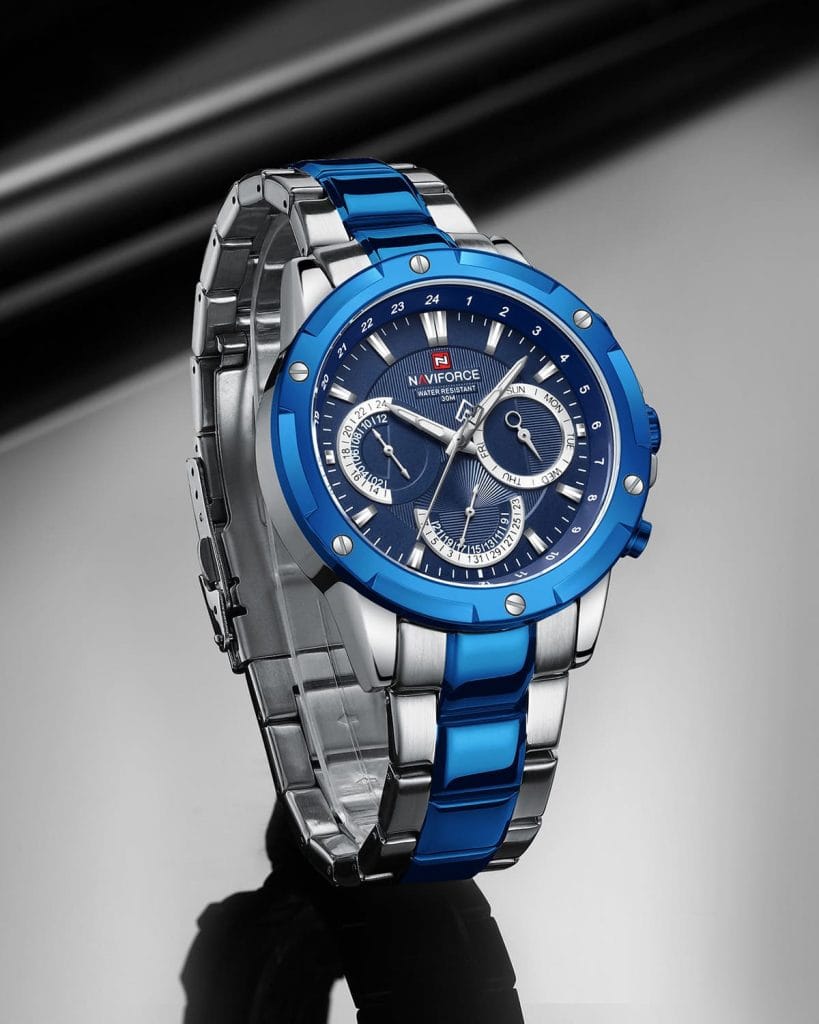 nf9196s-s-be-naviforce-watch-men-blue-dial-metal-silver-strap-quartz-battery-analog-water-resistant-30m-for-dream_3-819x1024 Naviforce for men-ساعه نافي فورس رجالي-NF9196S - Image 3