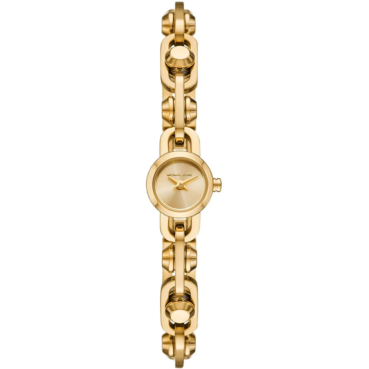 mk4871-michael-kors-watch-women-gold-dial-stainless-steel-metal-golden-strap-quartz-battery-analog-two-hand-harlowe Michael Kors for women - مايكل كورس حريمي - MK4871 - Image 1