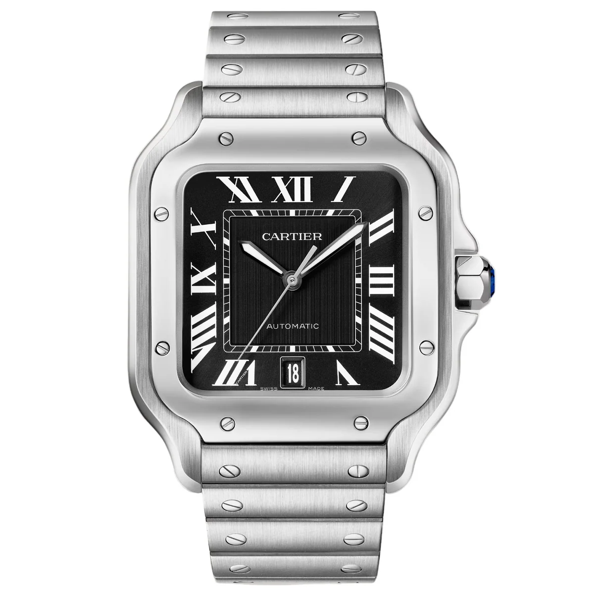 e595116d53265480a7df020d5d8e7d34 ساعة كارتييه رجالي - Cartier For Men - سانتوس دو كارتييه - Image 1